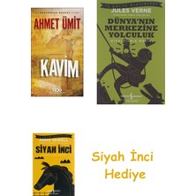 Yapı Kredi Yayınları Kavim: Bir Başkomser Nevzat Kitabı - Öldürmeyeceksin + Dünyanın Merkezine Yolculuk + Siyah Inci Hediye