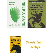 Doğan Kitap Sahilde Kafka + Dünyanın Merkezine Yolculuk + Siyah Inci Hediye