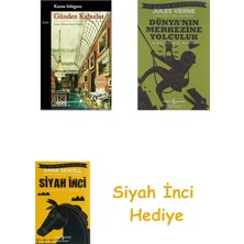 Yapı Kredi Yayınları Günden Kalanlar + Dünyanın Merkezine Yolculuk + Siyah Inci Hediye