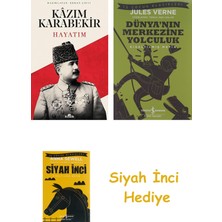 Kronik Kitap Kazım Karabekir - Hayatım + Dünyanın Merkezine Yolculuk + Siyah Inci Hediye