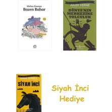 İletişim Yayınları Bazen Bahar + Dünyanın Merkezine Yolculuk + Siyah Inci Hediye