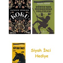 Can Yayınları Koku: Bir Katilin Öyküsü + Dünyanın Merkezine Yolculuk + Siyah Inci Hediye