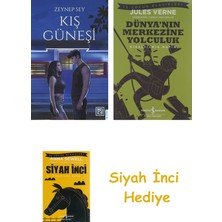 Athica Yayınları Kış Güneşi + Dünyanın Merkezine Yolculuk + Siyah Inci Hediye