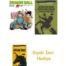 Gerekli Şeyler Yayıncılık Dragon Ball 11&12 + Dünyanın Merkezine Yolculuk + Siyah Inci Hediye