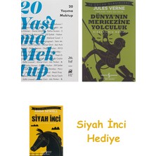 Doğan Kitap 20 Yaşıma Mektup + Dünyanın Merkezine Yolculuk + Siyah Inci Hediye