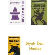 Doğan Kitap Koşmasaydım Yazamazdım + Dünyanın Merkezine Yolculuk + Siyah Inci Hediye
