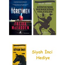 Olimpos Yayınları Öğretmen + Dünyanın Merkezine Yolculuk + Siyah Inci Hediye