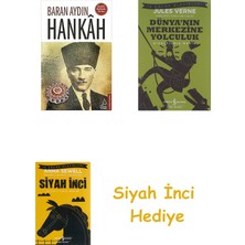 Destek Yayınları Hankah: Atatürk Hakkında Ilk Kez + Dünyanın Merkezine Yolculuk + Siyah Inci Hediye