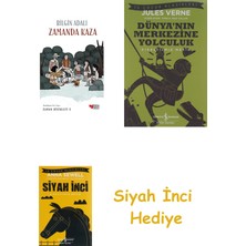 Can Çocuk Yayınları Zamanda Kaza: Zaman Bisikleti 3 + Dünyanın Merkezine Yolculuk + Siyah Inci Hediye