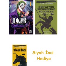 Athica Yayınları Joker - Tek Kişilik Operasyon 1 + Dünyanın Merkezine Yolculuk + Siyah Inci Hediye