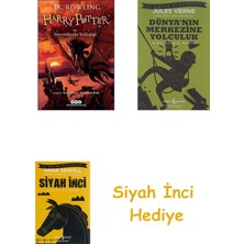 Yapı Kredi Yayınları Harry Potter ve Zümrüdüanka Yoldaşlığı: 5. Kitap + Dünyanın Merkezine Yolculuk + Siyah Inci Hediye