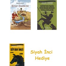 Doğan Egmont Yayıncılık Kitap Tamircisi + Dünyanın Merkezine Yolculuk + Siyah Inci Hediye
