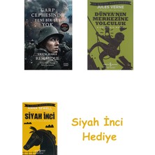 Everest Yayınları Garp Cephesinde Yeni Bir Şey Yok + Dünyanın Merkezine Yolculuk + Siyah Inci Hediye