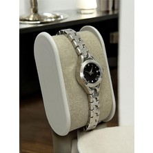 Mac Center Pinterest Yuvarlak Model Gümüş Renk Çelik Kordon Kadın Kol Saati-Kadın Saati-Hediye- Saat