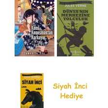 Marmara Çizgi Komi Konuşmaktan Korkuyor Cilt - 3 + Dünyanın Merkezine Yolculuk + Siyah Inci Hediye