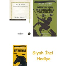 İş Bankası Kültür Yayınları Ikna Sanatı: Hayaletler Vadisinin Bilgesi + Dünyanın Merkezine Yolculuk + Siyah Inci Hediye
