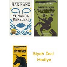 April Yayıncılık Yunanca Dersleri + Dünyanın Merkezine Yolculuk + Siyah Inci Hediye