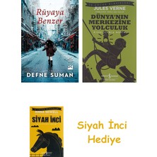 Doğan Kitap Rüyaya Benzer + Dünyanın Merkezine Yolculuk + Siyah Inci Hediye