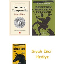 Kırmızı Kedi Güneş Ülkesi + Dünyanın Merkezine Yolculuk + Siyah Inci Hediye