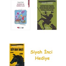 Can Çocuk Yayınları George'un Harika Ilacı + Dünyanın Merkezine Yolculuk + Siyah Inci Hediye