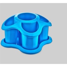 PremiumPort Şık Papatya Tasarımlı Çok Amaçlı Çatal Kaşıklık Seti