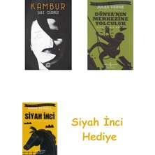 İletişim Yayınları Kambur + Dünyanın Merkezine Yolculuk + Siyah Inci Hediye