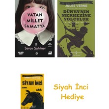Doğan Kitap Vatan Millet Samatya + Dünyanın Merkezine Yolculuk + Siyah Inci Hediye