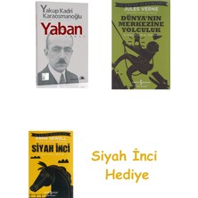 İletişim Yayınları Yaban: Bütün Eserleri 1 + Dünyanın Merkezine Yolculuk + Siyah Inci Hediye