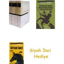 İş Bankası Kültür Yayınları Savaş ve Barış - 2 Cilt + Dünyanın Merkezine Yolculuk + Siyah Inci Hediye