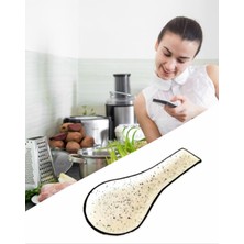 PremiumPort El Dekoru Siyah Kirli Kaşıklık, Şık ve Fonksiyonel Mutfak Aksesuarı