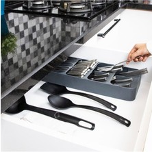 PremiumPort 9 Bölmeli Yeni Nesil Çekmece Düzenleyici, Şık ve Fonksiyonel Organizatör