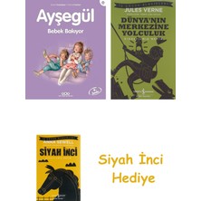 Yapı Kredi Yayınları Ayşegül - Bebek Bakıyor + Dünyanın Merkezine Yolculuk + Siyah Inci Hediye