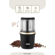 PremiumPort Kahve ve Baharat Öğütücü, Dayanıklı ve Şık Tasarım, Pratik Kullanım