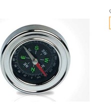 Özbience Profesyonel Paslanmaz Çelik Büyük Boy 7.5 cm Kamp ve Doğa Pusulası