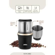 PremiumPort Çekici ve Şık Kahve ve Baharat Öğütücü, Pratik Kullanım ve Yüksek Performans