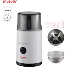 PremiumPort Pratik ve Güçlü 200W Kahve ve Baharat Öğütücü, Kolay Kullanım