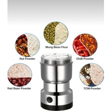 PremiumPort Elektrikli Paslanmaz Çelik Kahve ve Baharat Öğütücü, Pratik ve Şık Tasarım