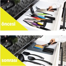 PremiumPort Iki Sıra Bıçaklık, Pratik ve Şık Mutfak Gereçleri Seti