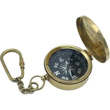 Özbience Şık Pirinç Pusula ile Dekorasyonunuza Zarif Dokunuşlar