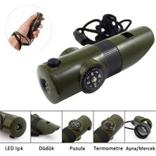 Özbience Yüksek Performanslı Dereceli Pusula ve Fenerli Rüzgar Ölçüm Aleti