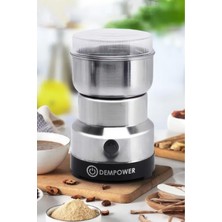 PremiumPort Elektrikli Paslanmaz Çelik 4 Bıçaklı Kahve Öğütücü