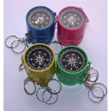 Özbience Şık ve Kullanışlı 2'li Pusula Anahtarlık Seti, Her An Yanınızda