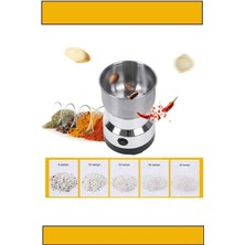 PremiumPort Çok Amaçlı 150W 2 Bıçaklı Elektrikli Çekirdek ve Baharat Öğütücü