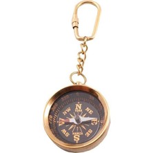 Özbience Şık Pirinç Pusula Dekoru, Zarif ve Dayanıklı Tasarım