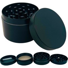 PremiumPort 50MM Siyah Baharat Öğütücü Paslanmaz Çelik Parçalayıcı