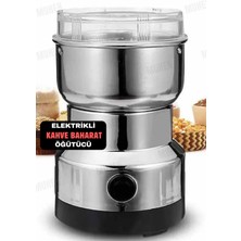 PremiumPort Elektrikli Çok Amaçlı Öğütücü, Baharat, Kahve, Un, Tahıl ve Fındık Öğütme