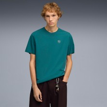 Puma Essential Elevated Erkek Yeşil Tişört