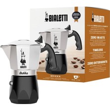 PremiumPort Pratik ve Şık Bialetti Moka Pot Brikka 4 Cup Kahve Demleme Aracı