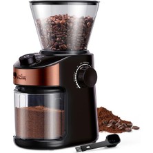 PremiumPort Dijital Zamanlayıcıyla Ayarlanabilir Elektrikli Kahve Öğütücü