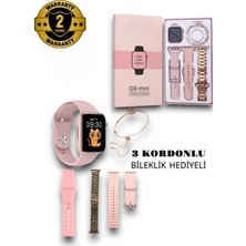 Normadia Mini Kadın Akıllı Saat, Şık ve Fonksiyonel 41MM Gold Tasarım
